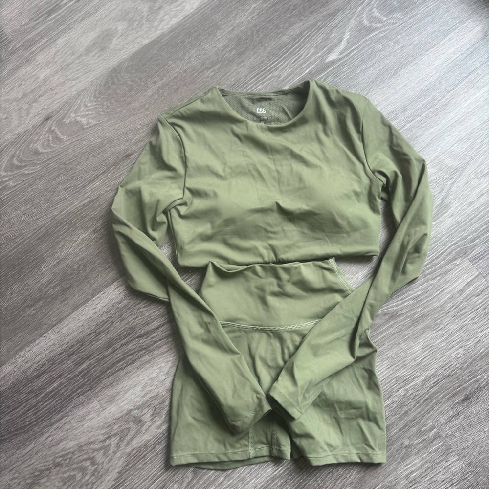 CSB Olive crop and short set